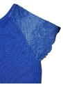 Pyjamas De Lafense 625 Dagmara kr/r S-2XL cornflower blue 084