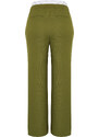 Trendyol Curve Khaki Wideleg Woven Trousers