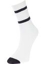 Trendyol 5-Pack Multi Color Cotton Striped College-Tennis-Mid-Length Socks