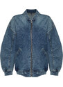 Trendyol Dark Blue Bomber Denim Jacket