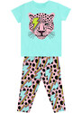 mshb&g Lightning Leo Girls T-shirt Leggings Suit