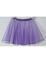 Tréninková baletní sukně fialová