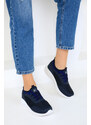 Soho Navy Blue Women's Sneakers 15226