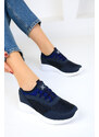 Soho Navy Blue Women's Sneakers 15226