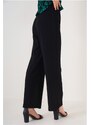 Pletené kalhoty Bigdart 6543 - Černé