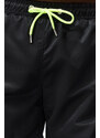 Trendyol Plus Size Black Standard Fit Marine Shorts