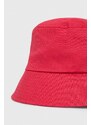 Bavlněná čepice Liu Jo růžová barva