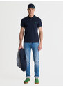 Big Star Man's Polo T-shirt 152358 Blue 403