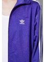 Mikina adidas Originals dámská, fialová barva, hladká, IP0605