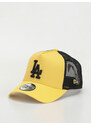 New Era League Essential Trucker Los Angeles Dodgers (yellow/black)žlutá