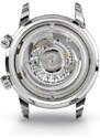Protek Watches Stříbrné pánské hodinky Milus s gumovým páskem Archimèdes by Milus Silver Storm 41MM Automatic