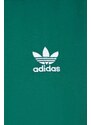 Mikina adidas Originals Track Top dámská, tyrkysová barva, s aplikací, IP0699