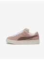 Starorůžové dámské semišové tenisky Puma SUEDE XL - Dámské