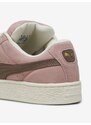 Starorůžové dámské semišové tenisky Puma SUEDE XL - Dámské