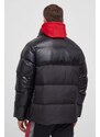Péřová bunda adidas Originals pánská, černá barva, zimní, IR7133