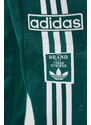 Tepláky adidas Originals zelená barva, vzorované, IM8213