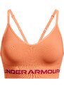 Podprsenka Under Armour Seamless Low Long Bra Orange