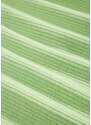 bonprix Pletené šaty s podílem hedvábí Zelená