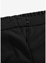 bonprix Vlněné kalhoty s chladivou vlnou Černá