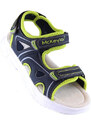 McKinley McKeylor Jr JAN229B sandály na suchý zip tmavě modré a zelené