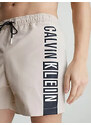 Pánské plavky Tkaný spodní díl MEDIUM DRAWSTRING-GRAPHIC KM0KM00991ACE - Calvin Klein