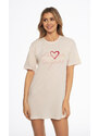 Dámská noční košile Henderson Ladies 41300 Amour kr/r S-2XL