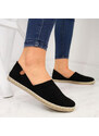 Inny Slip-on espadrilky s výřezy NEWS W EVE270A černá