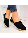 Inny Slip-on espadrilky s výřezy NEWS W EVE270A černá