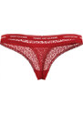 Dámská balení 3 PACK THONG LACE (EXT SIZES) UW0UW048960WR - Tommy Hilfiger