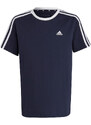 Adidas Essentials 3-Stripes Cotton Loose Fit Boyfriend Tee Jr IC3638 tričko