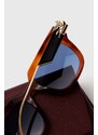 Sluneční brýle Etro dámské, hnědá barva, ETRO 0027/G/S