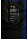 Avva Men's Indigo Down Jacket Water Repellent Windproof Quilted Hooded Comfort Fit