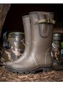 Fox Holínky Neoprene lined Camo/Khaki Rubber Boot -