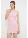 Šaty Guess NYRA růžová barva, mini, V4GK03 KBCO2
