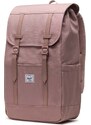 Batoh Herschel Retreat Backpack růžová barva, velký, hladký