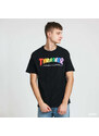 Pánské tričko Thrasher Rainbow Mag Tee Black