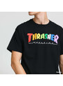 Pánské tričko Thrasher Rainbow Mag Tee Black