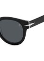 Sluneční brýle David Beckham pánské, černá barva, DB 7041/S FLAT