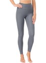 LOS OJOS Women's Anthracite High Waist Consolidating Sports Leggings