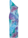 Trendyol Multi-Colored Abstract Single Arm Body-Sitting Accessory Detailed Tulle Flexible