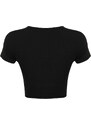 Trendyol Black 2-Layer With Pad Inside Sports Bra Pool Collar Knitted Sports Top/Blouse