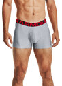 Boxerky Under Armour Tech 3In 2 Pack Mod Gray Light Heather