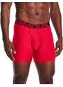 Boxerky Under Armour Tech 6In 2 Pack Red