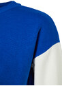 Trendyol Navy Blue Crop Color Block Knitwear Sweater
