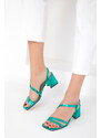 Soho Green Women's Classic Heeled Shoes 18016