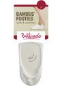 Bellinda BAMBOO FOOTIE SOCKS - Bamboo very low women's socks - white