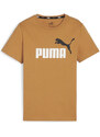 Puma ESS+ 2 Col Logo Tee B brown