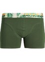 JACK & JONES Boxerky 'PAW' marine modrá / olivová / pink / červená