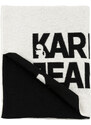 ŠÁLA KARL LAGERFELD JEANS KNITTED LOGO SCARF