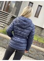 Dívčí prošívaná zimní bunda PEPE JEANS, tmavě modrá AMBER